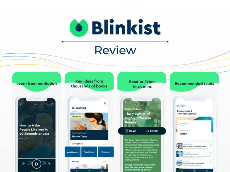 Blinkist Review: From Craving Ideas To Idea Factory