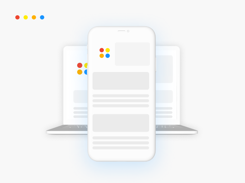 example of mobile-friendly construction website