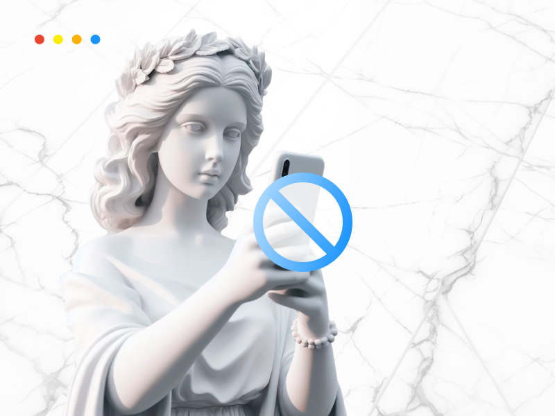 Use separate devices to access social media.