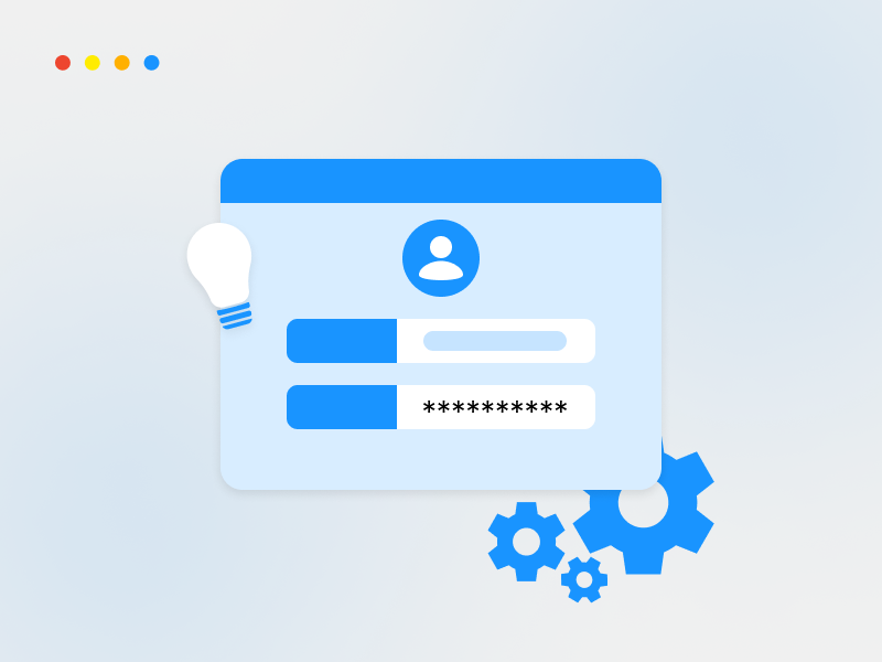 Client portal example