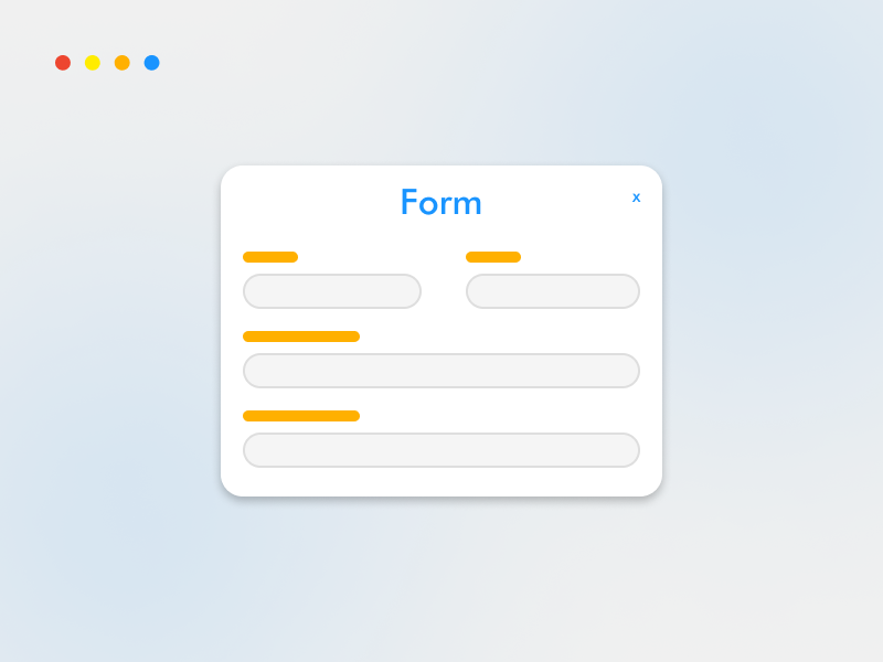 Custom quote form for insurance company website
