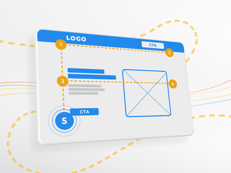 High-converting visual hierarchy on custom lawyer web design.