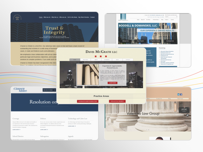 $5k law firm website examples