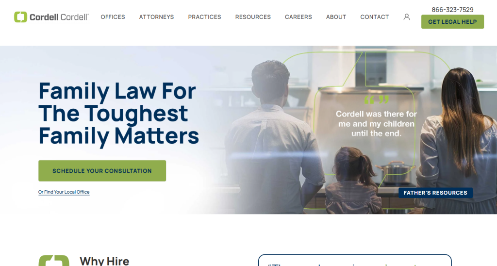 Cordell & Cordell Family Law Example