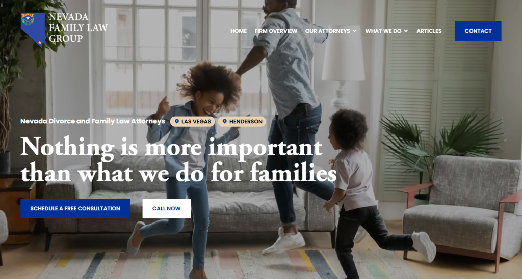 Nevada Family Law Group Example