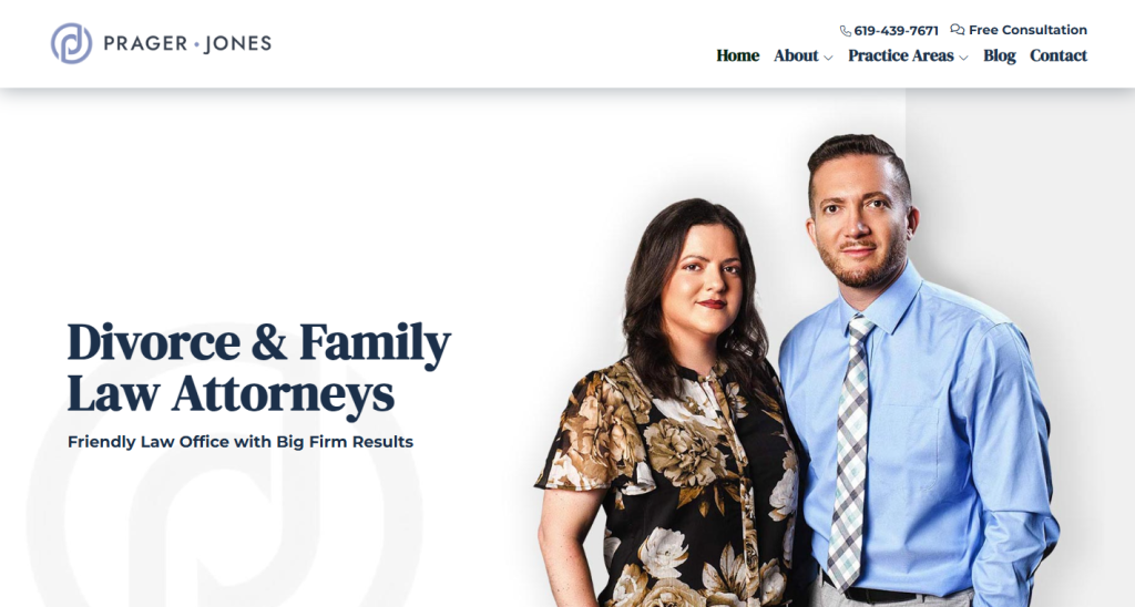 Prager Jones Family Law Example