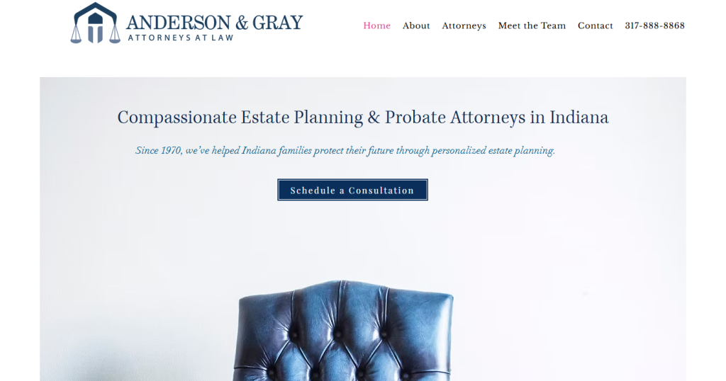 Anderson & Gray Best Estate Planning Websites
