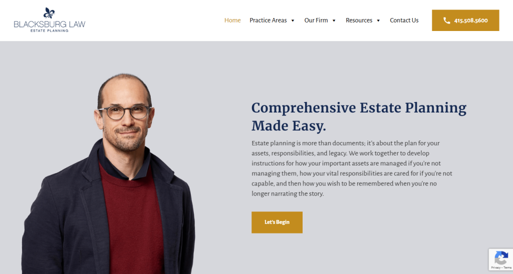 Blacksburg Law Best Estate Planning Website