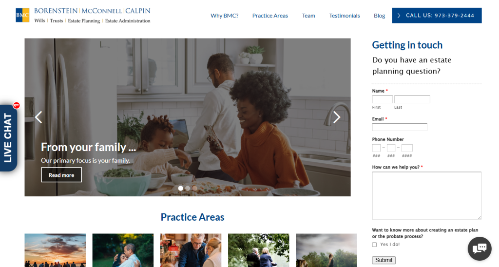 BMC Best Estate Planning Website