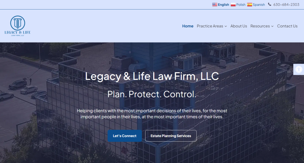 Legacy and Life Best Estate Planning Website