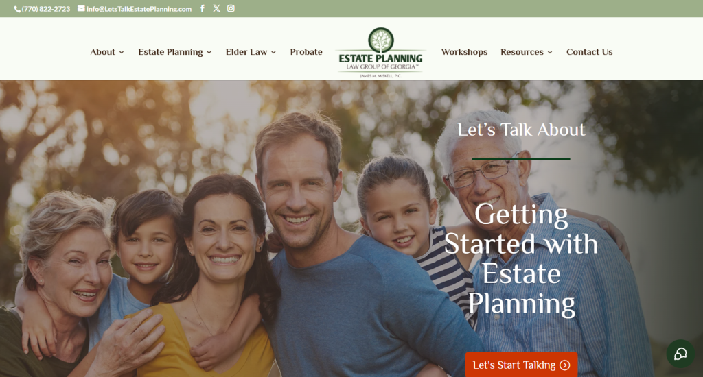 Estate Planning Law Group of Georgia Best Estate Planning Website