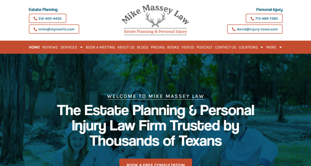 Mike Massey Law Best Estate Planning Website