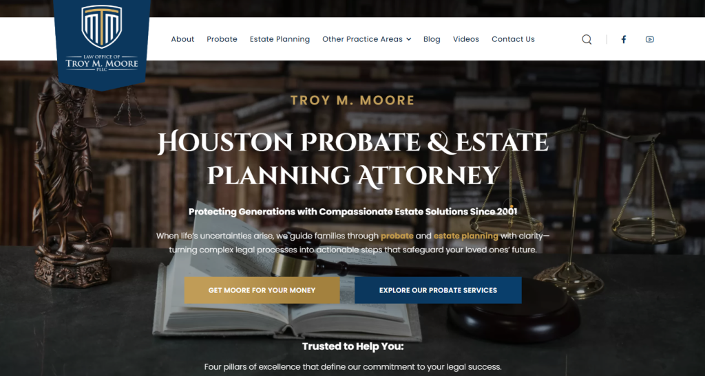 Troy M. Moore Best Estate Planning Website